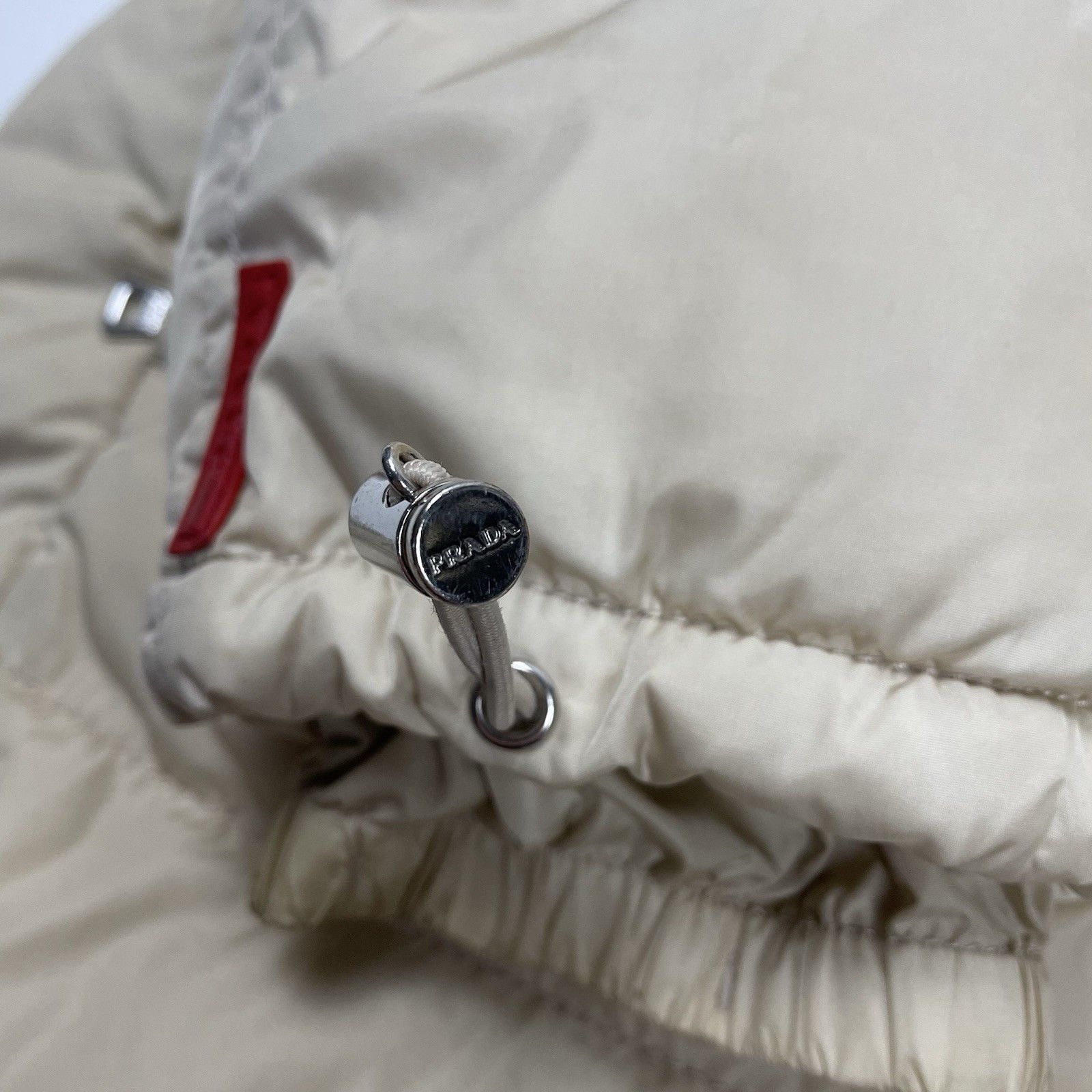 Prada Vintage Prada Sport Down Puffer Jacket Beige 44 UK10 Size M / US 6-8 / IT 42-44 - 8 Thumbnail
