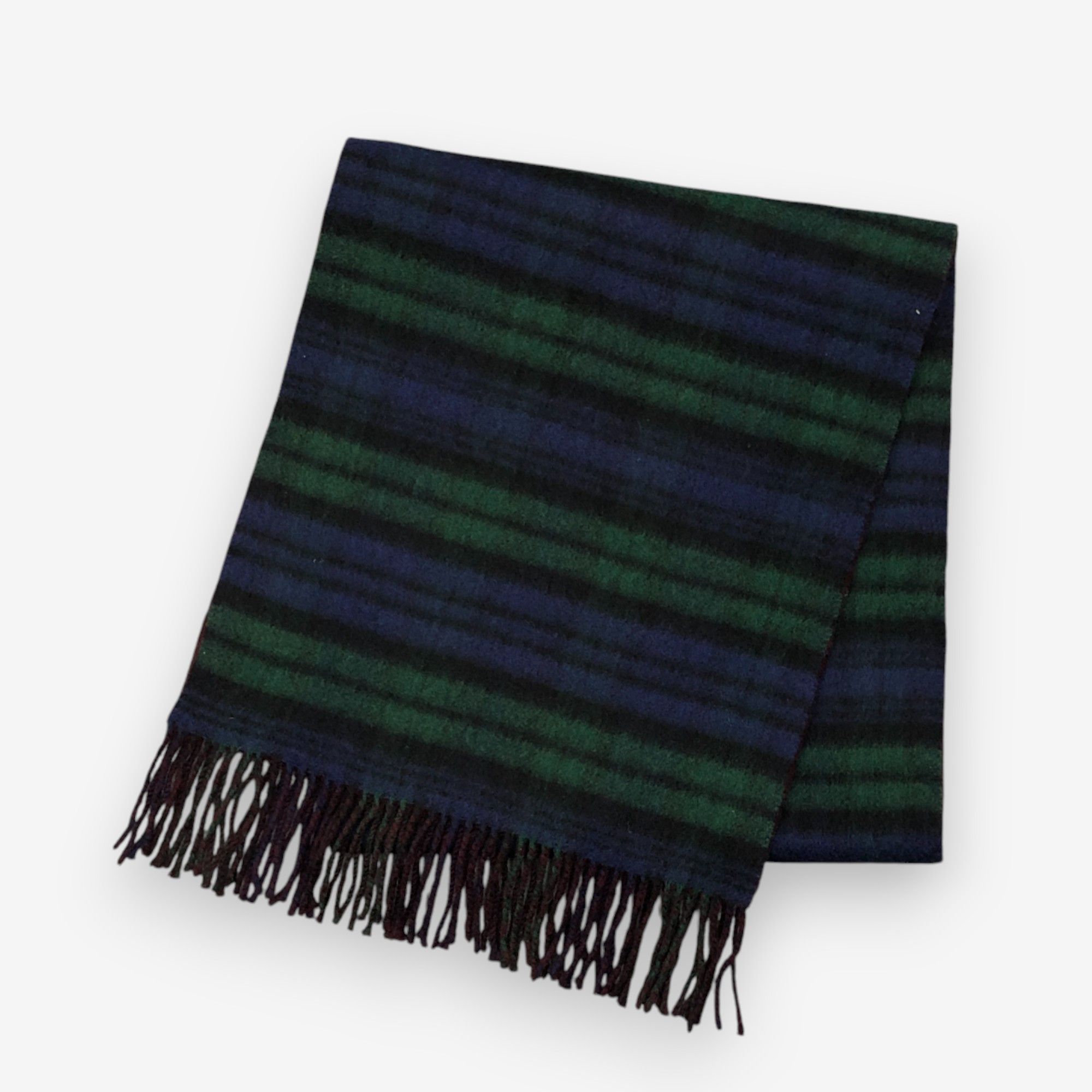 Japanese Brand Vintage Nino Cerruti Scarf Muffler Wool Plaid Scarves Size ONE SIZE - 4 Thumbnail