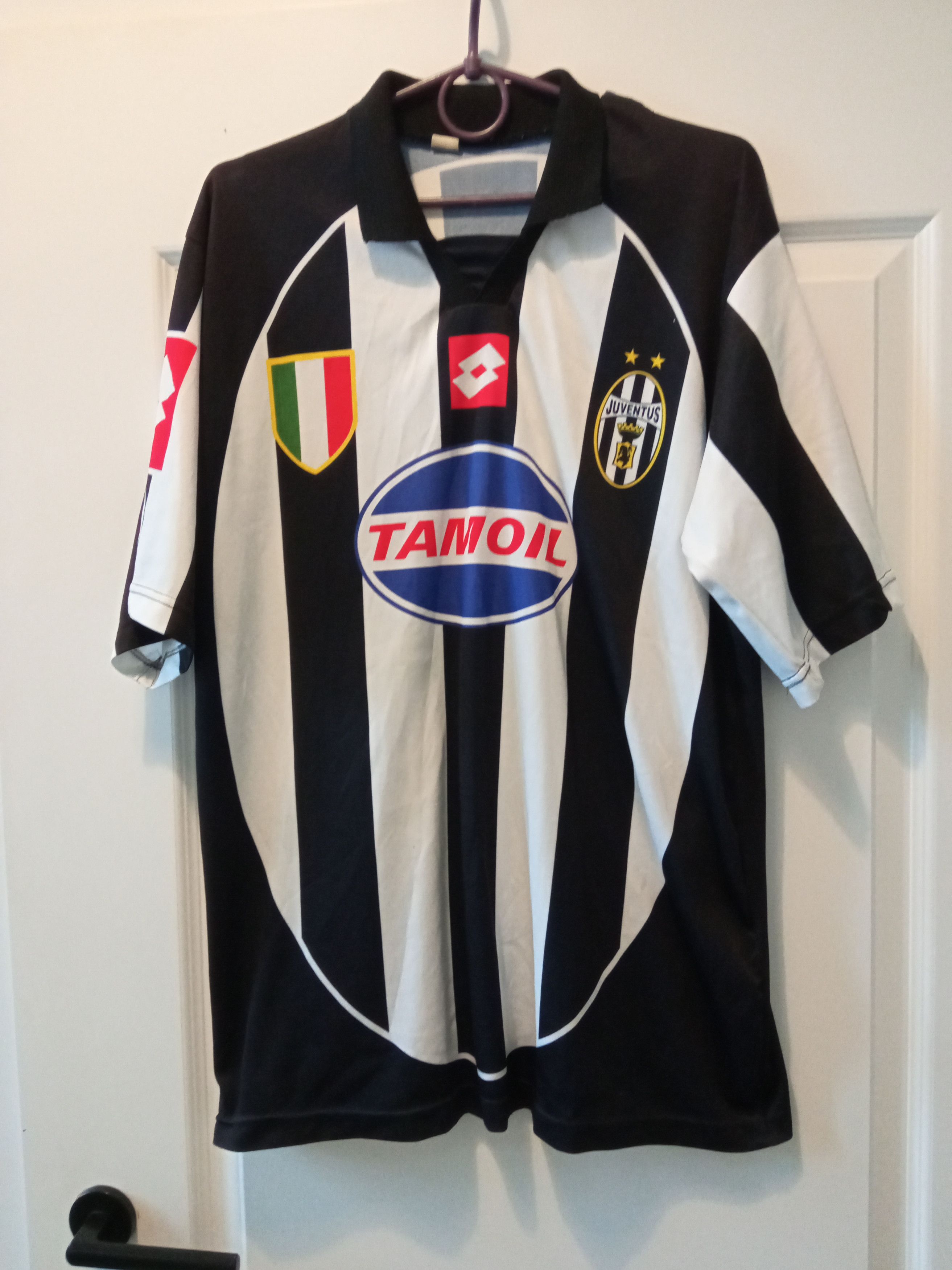 Vintage Replica Juventus Home football shirt 2002 - 2003 Size US XXL / EU 58 / 5 - 1 Thumbnail
