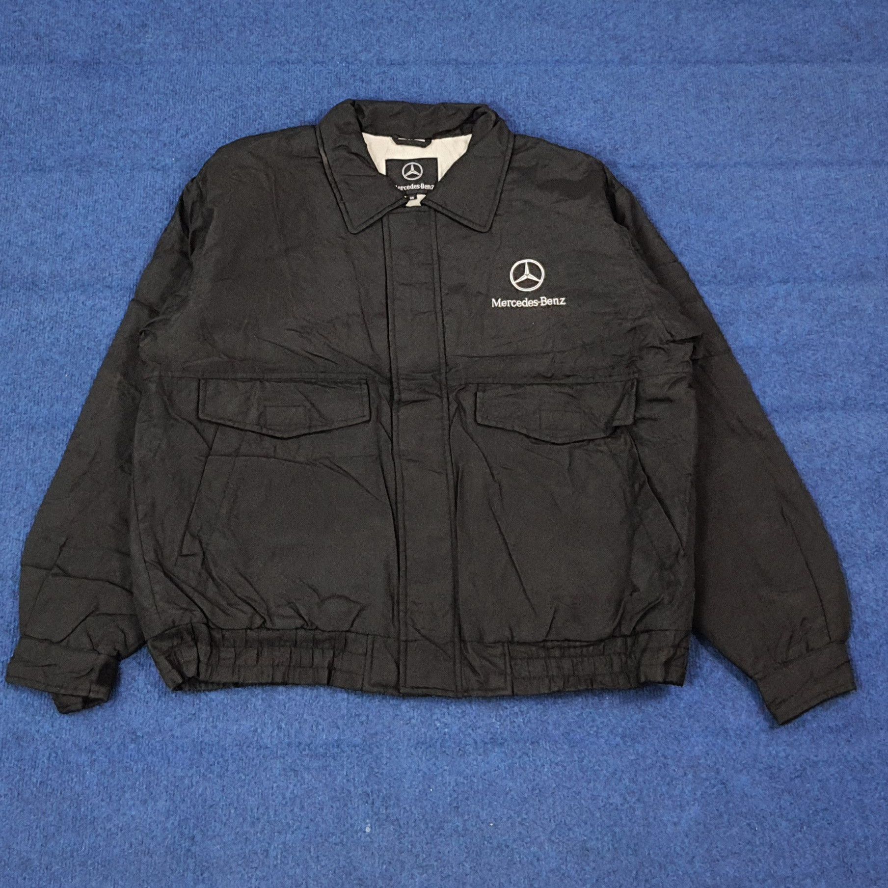 Mercedes-Benz Vintage Mercedes Benz Motorsports Jacket C273N9 Size US L / EU 52-54 / 3 - 3 Thumbnail