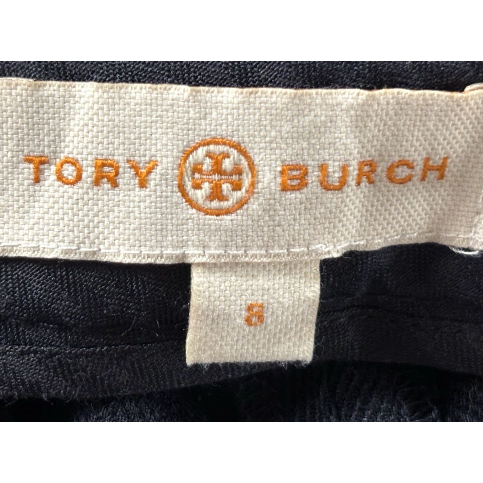 Tory Burch VINTAGE Tory Burch Dress Pants Wool Blend Sz 8 Women’s Navy Straight Pockets Business Casual Size 30" / US 8 / IT 44 - 5 Thumbnail