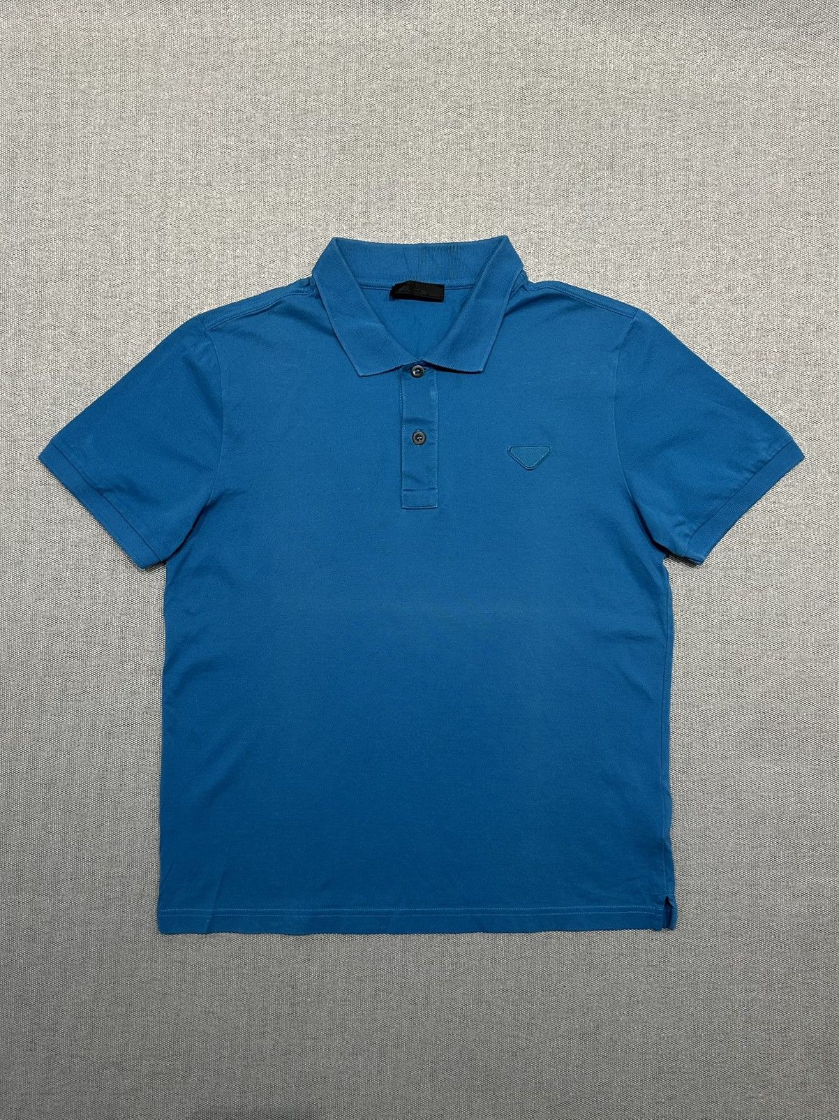 Prada Prada polo t-shirt blue Size US M / EU 48-50 / 2 - 1 Thumbnail