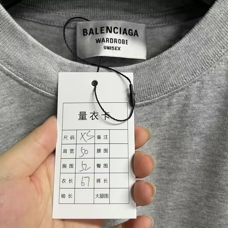 Other Balenciaga Grey Logo Printed Vintage Jersey Short Sleeve T Size US XS / EU 42 / 0 - 5 Thumbnail
