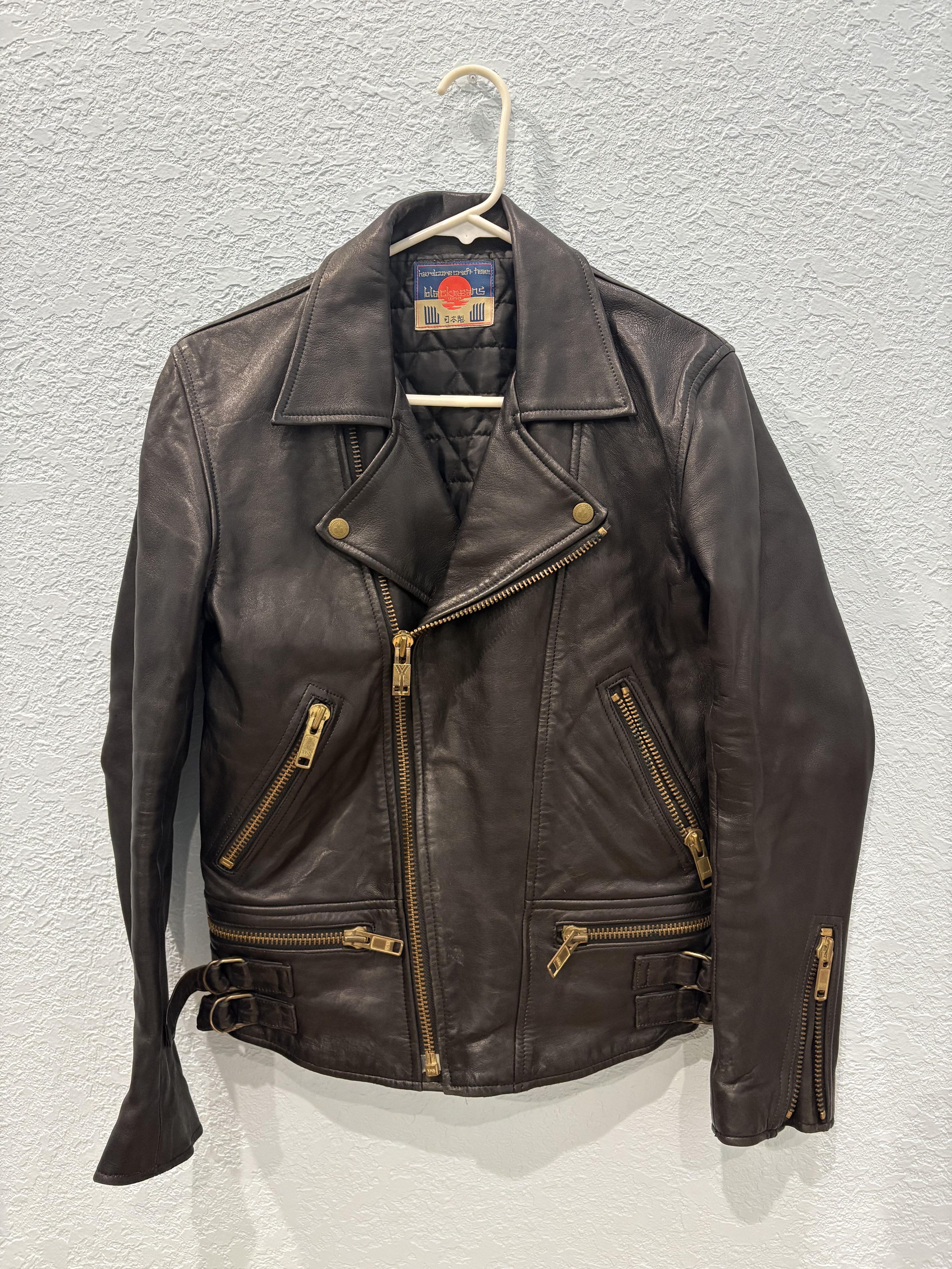 Blackmeans Sid Vicious Double Riders Leather Jacket Size US XS / EU 42 / 0 - 1 Thumbnail