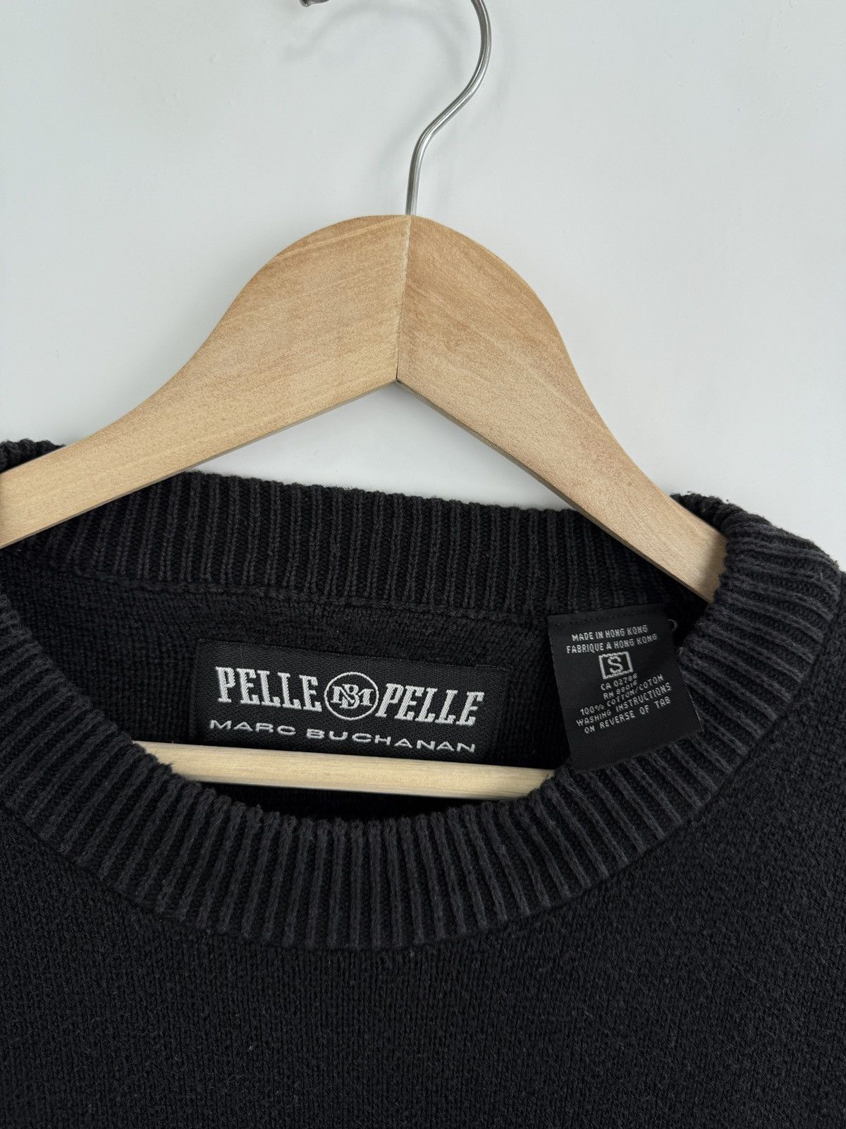 Marc Buchanan × Pelle Pelle 🇺🇸 Vintage 90s Pelle Pelle Marc Buchanan Sweaters USA Rare Size US M / EU 48-50 / 2 - 6 Thumbnail