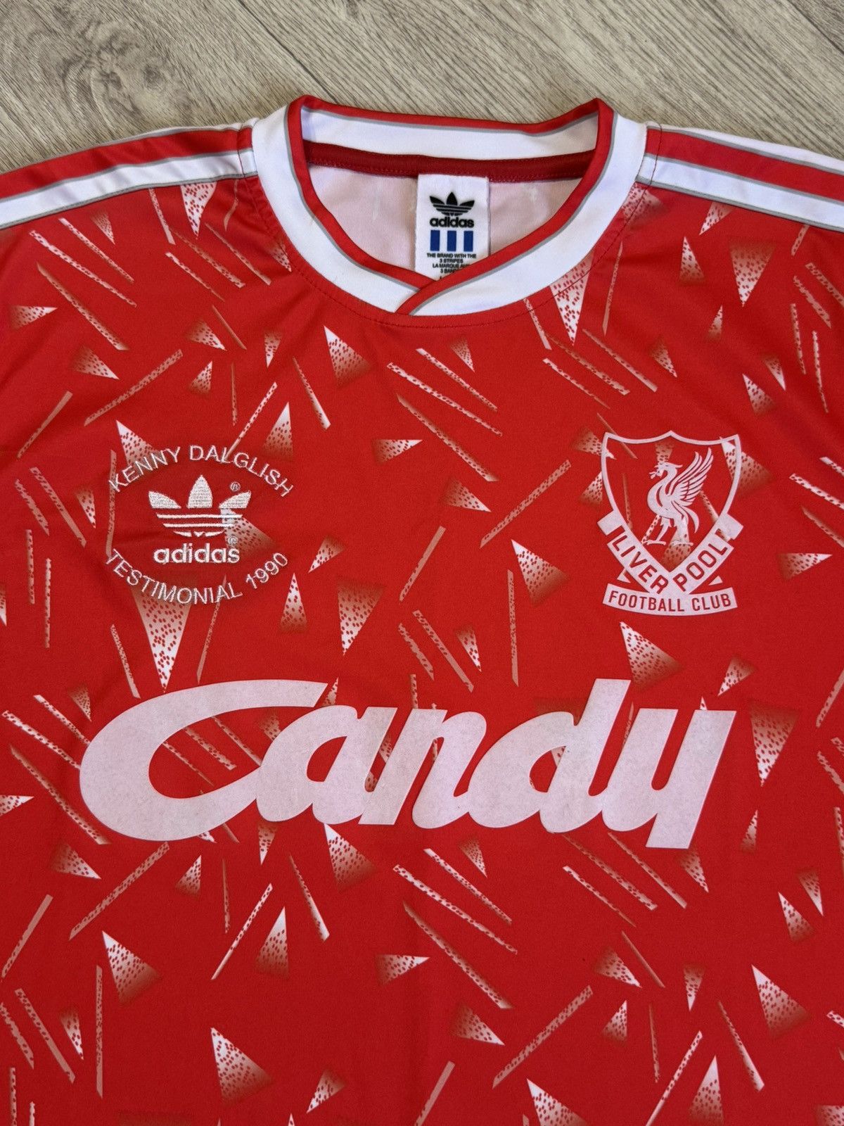 Adidas 🔷Retro Adidas Liverpool 1989/90/91 Soccer jersey🔷 Size US L / EU 52-54 / 3 - 3 Thumbnail