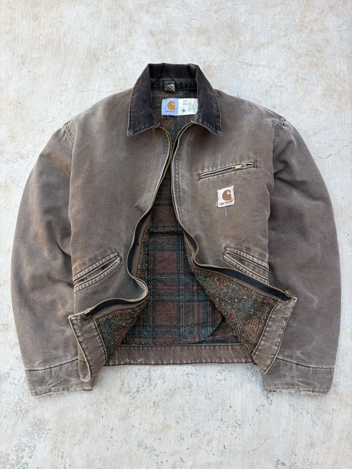 Carhartt CHT JQ282 X-Large oversize denim Carhartt jacket