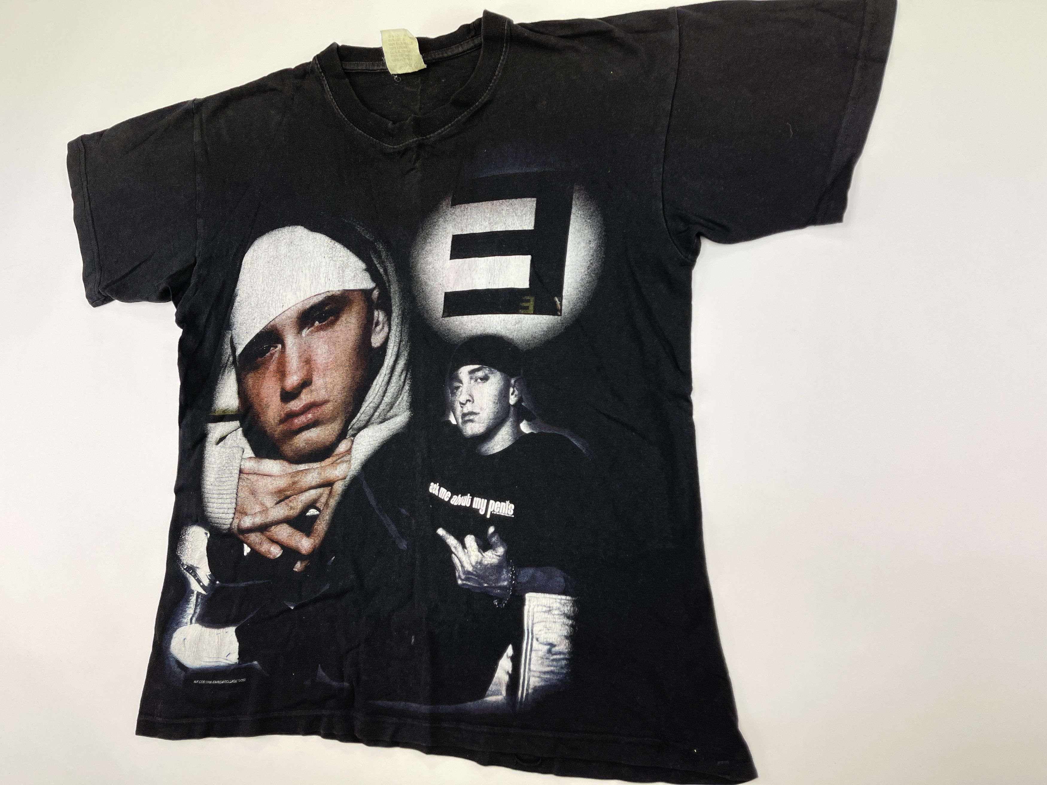 Eminem × Rap Tees × Vintage Eminem t-shirt, 2002, D12, 2000s, Marshall Mathers, 90s, M Size US M / EU 48-50 / 2 - 4 Thumbnail