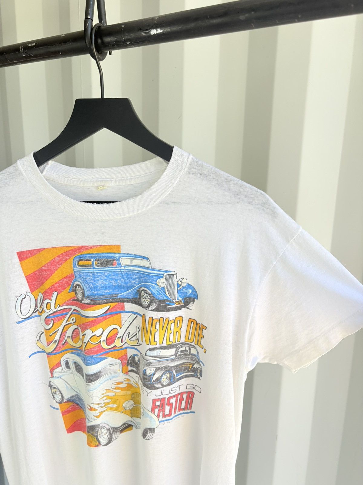 Vintage Vintage Ford Racing Shirt Faded Distressed Paper Thin Size US M / EU 48-50 / 2 - 3 Thumbnail