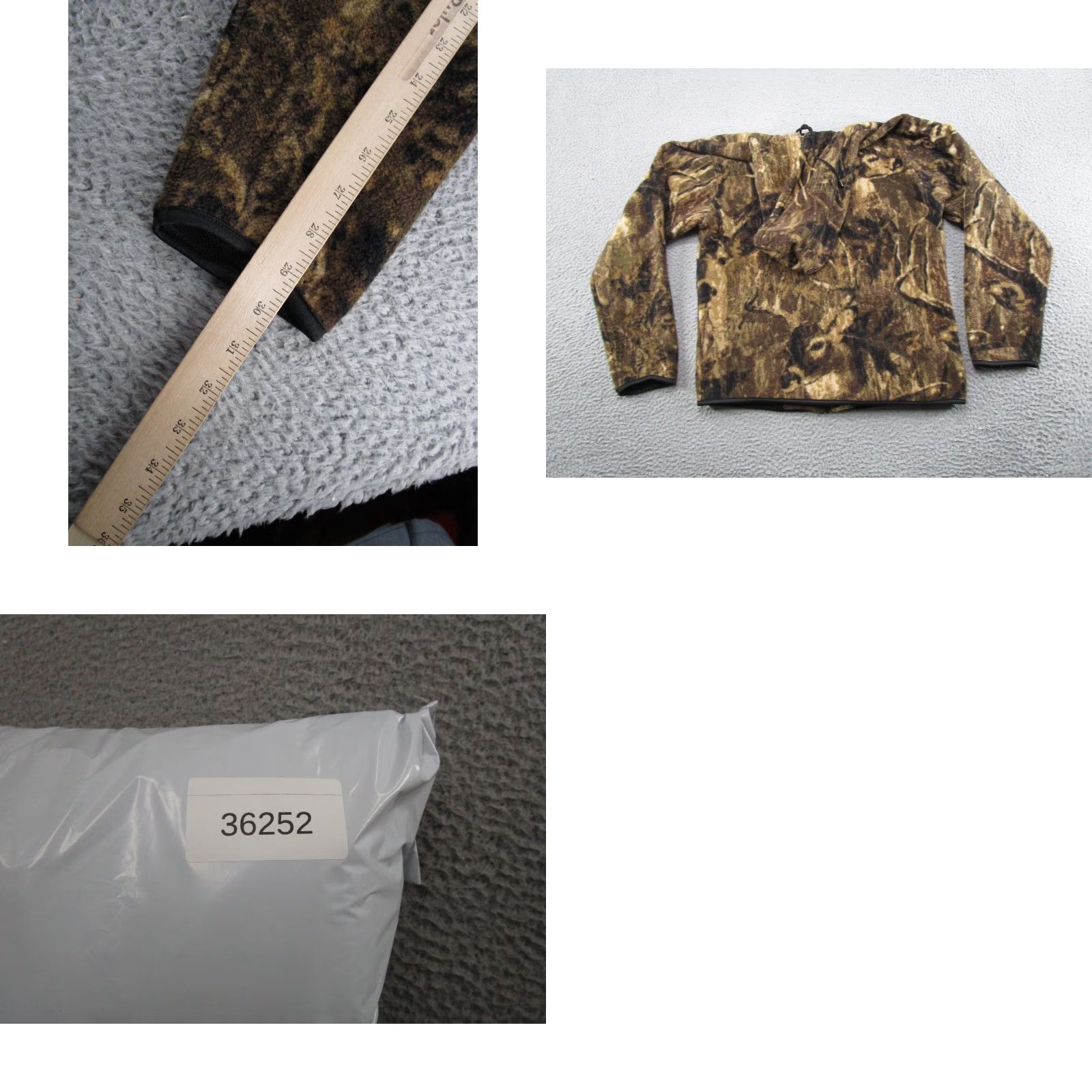 Vintage VINTAGE North River Outfitters AOP All Over Print Whitetail Deer Fleece Zip Hoodie SZ M Size US M / EU 48-50 / 2 - 8 Thumbnail