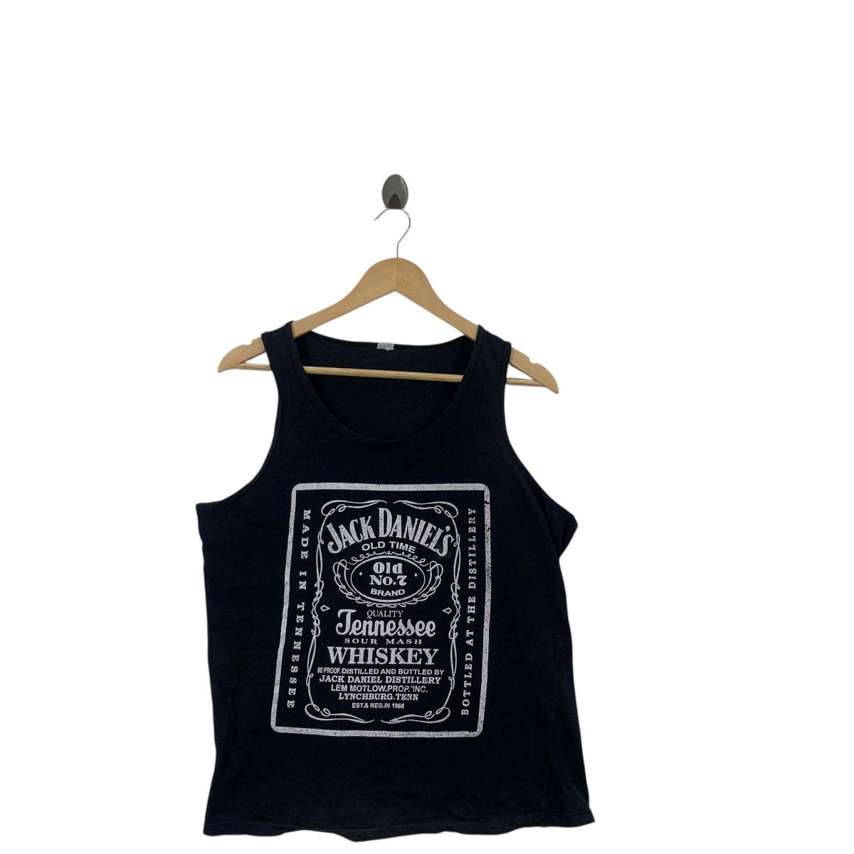 Vintage Vintage JACK DANIELS WHISKEY Tennessee Tank Top Tee Shirt Size US M / EU 48-50 / 2 - 4 Thumbnail