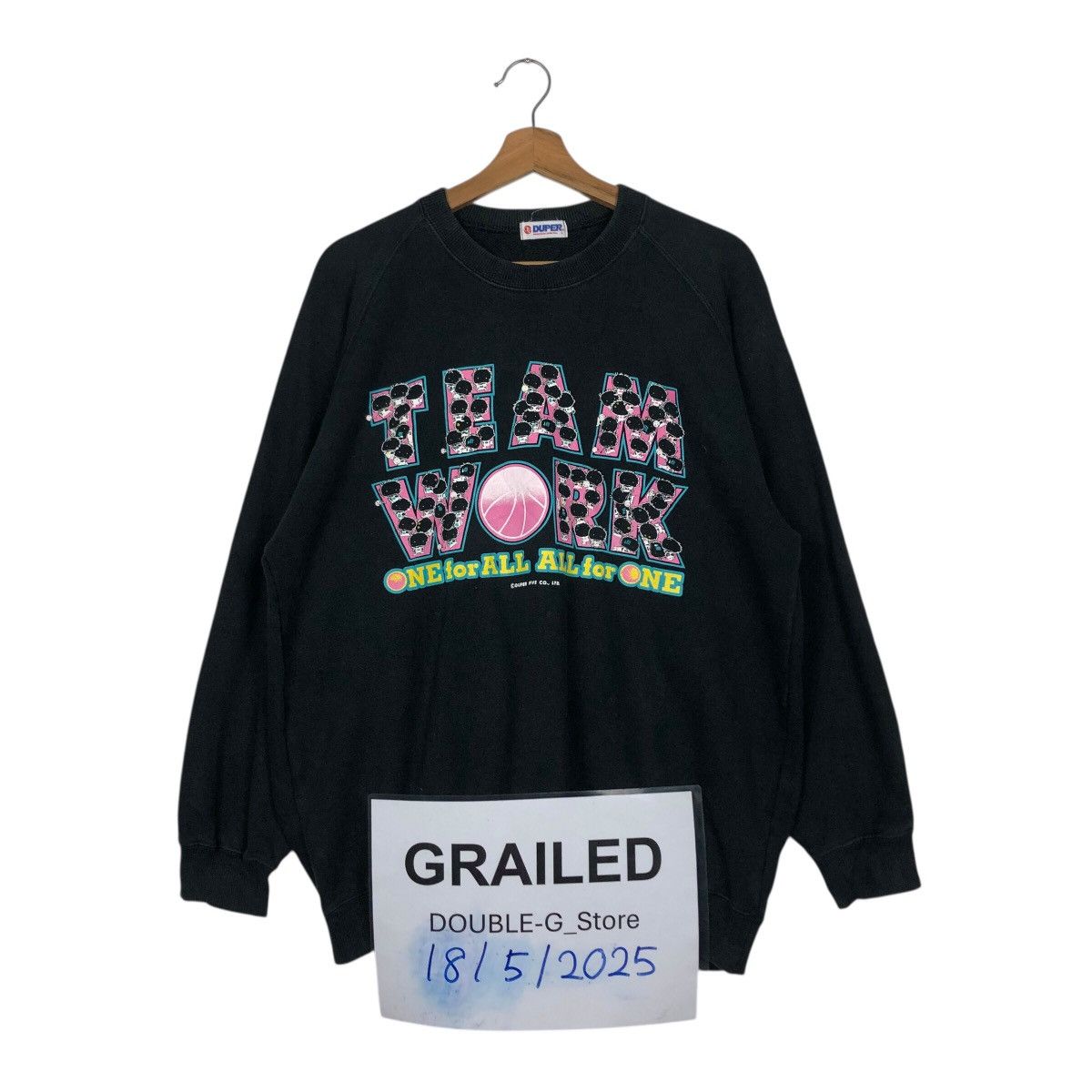 Japanese Brand × Vintage 📌Vintage Sweatshirt Duper Big Logo Design Hysteric Glamour Size US L / EU 52-54 / 3 - 1 Thumbnail