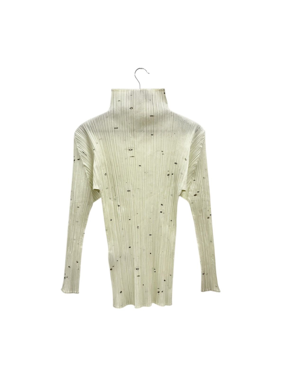 Issey Miyake × Pleats Please Issey Miyake Archive AW98 Pleats Please Cai Guo Qiang Turtle Neck Size L / US 10 / IT 46 - 5 Thumbnail