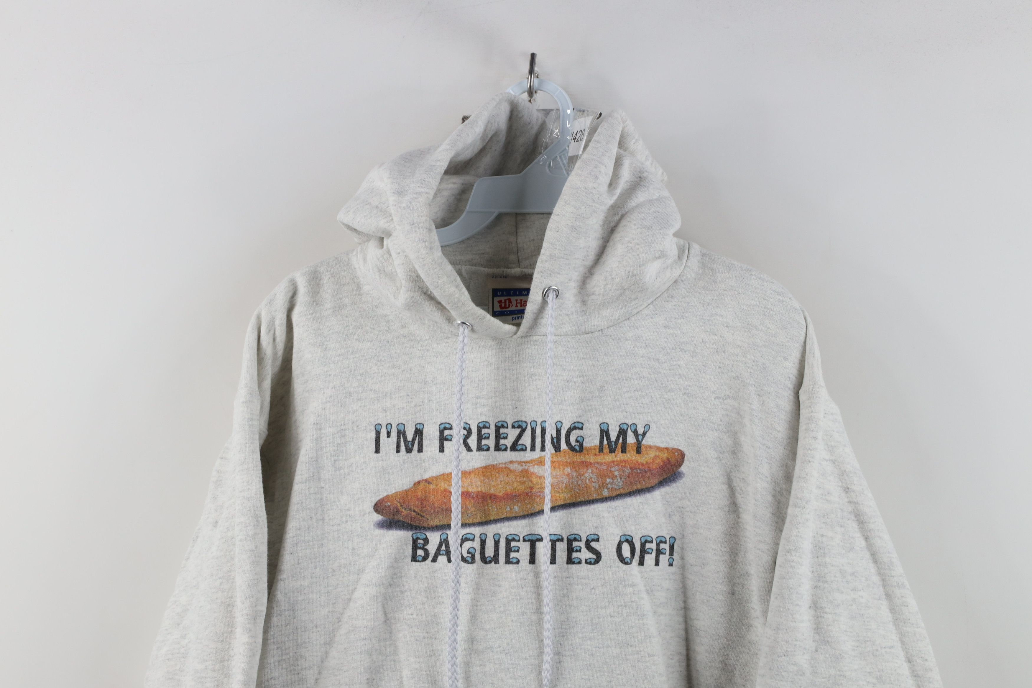 Vintage Vintage Streetwear My Baguettes Off Hoodie Sweatshirt Size S / US 4 / IT 40 - 2 Thumbnail