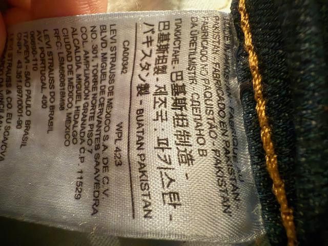 Levi's VINTAGE LEVIS 505 MEN'S BLUE JEANS SIZE 34X32. STRAIGHT LEG Size US 34 / EU 50 - 5 Thumbnail