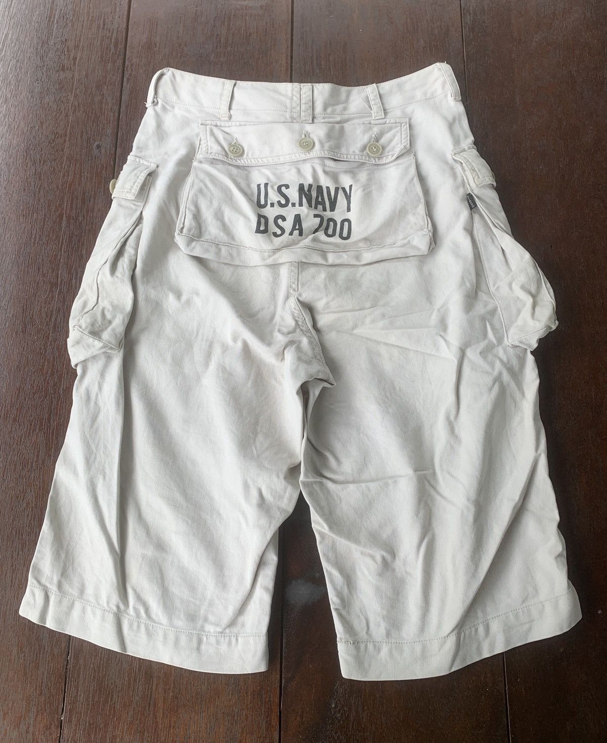 Avirex US Navy DSA 700 cropped monkey pants