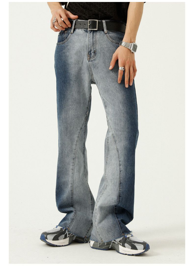 Japanese Brand × Jean Men's tie-dye gradient flared casual jeans Size US 32 / EU 48 - 1 Thumbnail