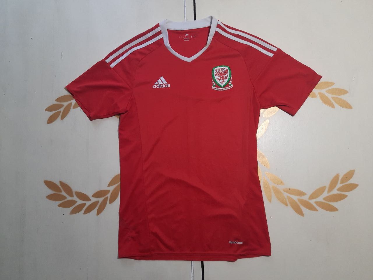 Adidas Adidas Wales Jersey 2016 Size US S / EU 44-46 / 1 - 1 Thumbnail