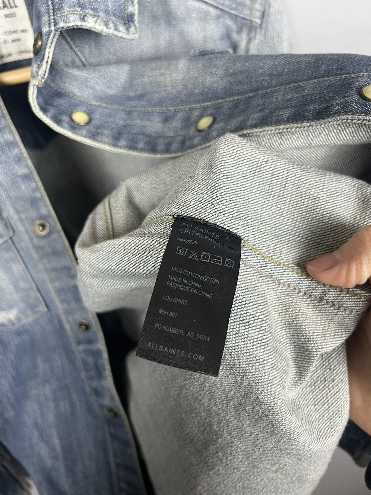 Allsaints Allsaints Denim jeans Shirt Size US XS / EU 42 / 0 - 9 Thumbnail