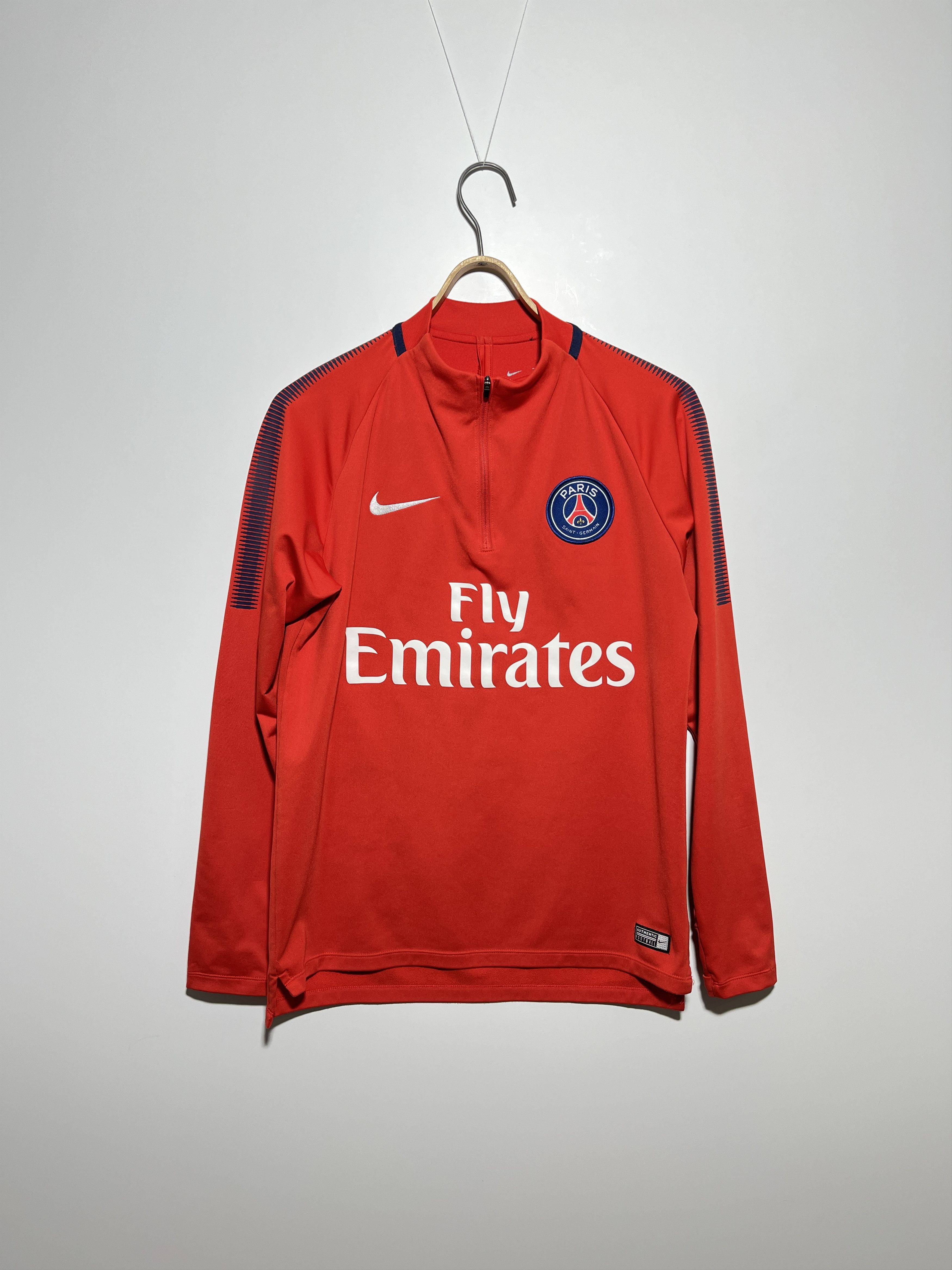 Nike Nike PSG 2017-18 1/4 Zip Training Top Jersey Size M Size US M / EU 48-50 / 2 - 1 Thumbnail