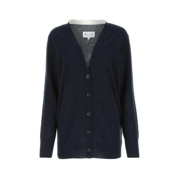 Maison Margiela o1y0625 Cardigan in Midnight Blue Size L / US 10 / IT 46 - 1 Thumbnail