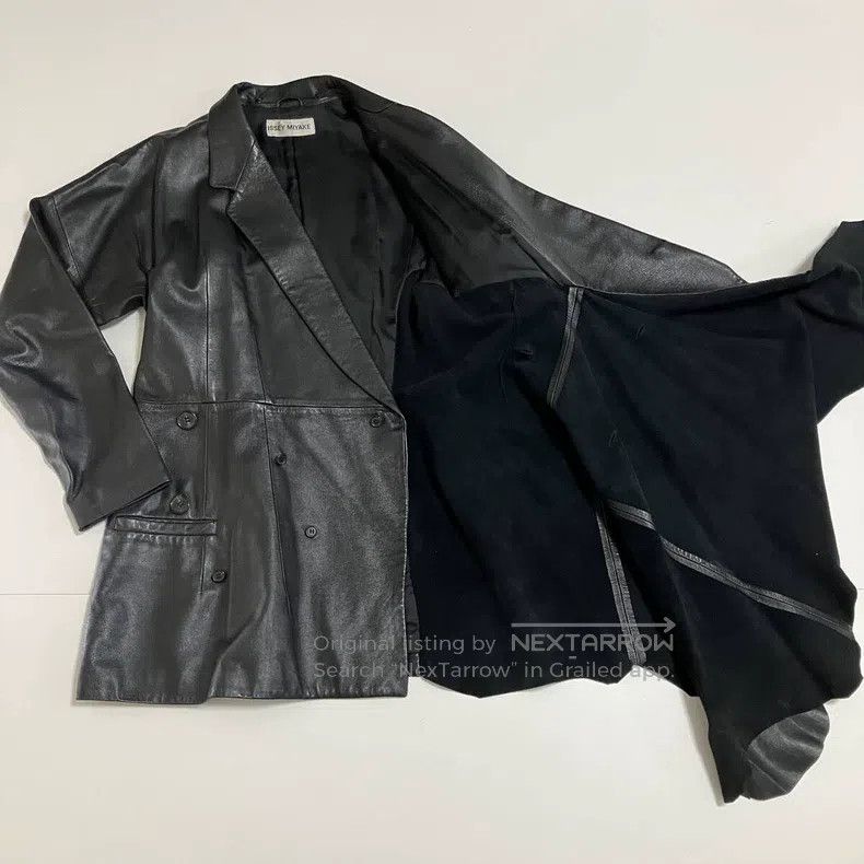 Issey Miyake Issey Miyake Black Coat Size M / US 6-8 / IT 42-44 - 4 Thumbnail