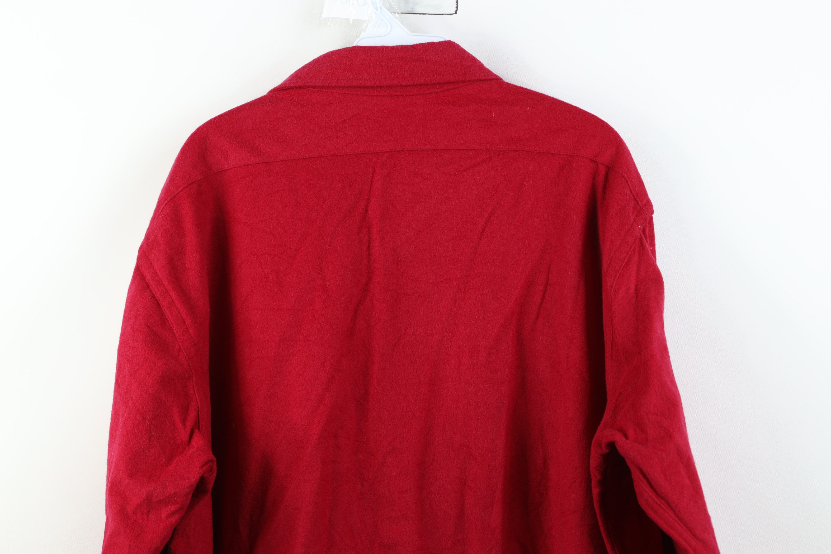 L.L. Bean Vintage 90s LL Bean Chamois Cloth Collared Button Shirt USA Size US XL / EU 56 / 4 - 12 Thumbnail