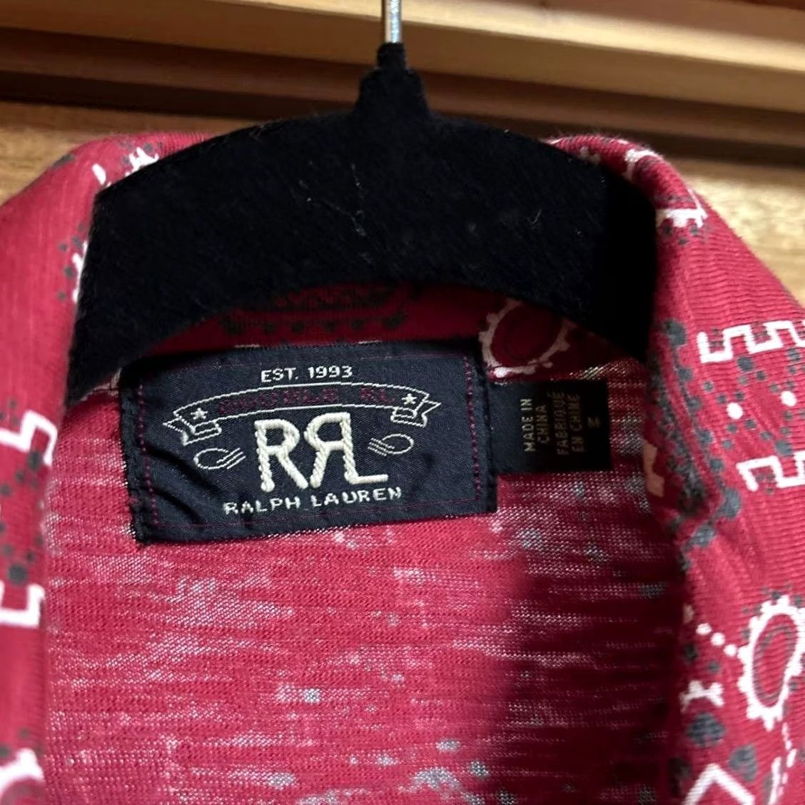 Ralph Lauren RRL RALPH LAUREN CAMP SHIRT SIZE M RED BANDANA PRINT SHORT SLEEVE MEN USED Size US M / EU 48-50 / 2 - 2 Thumbnail