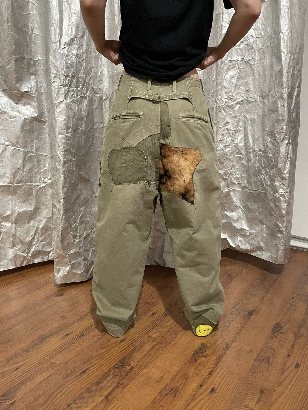 Kapital Kapital Smile Patchwork Pants (1326) Size US 33 - 21 Thumbnail