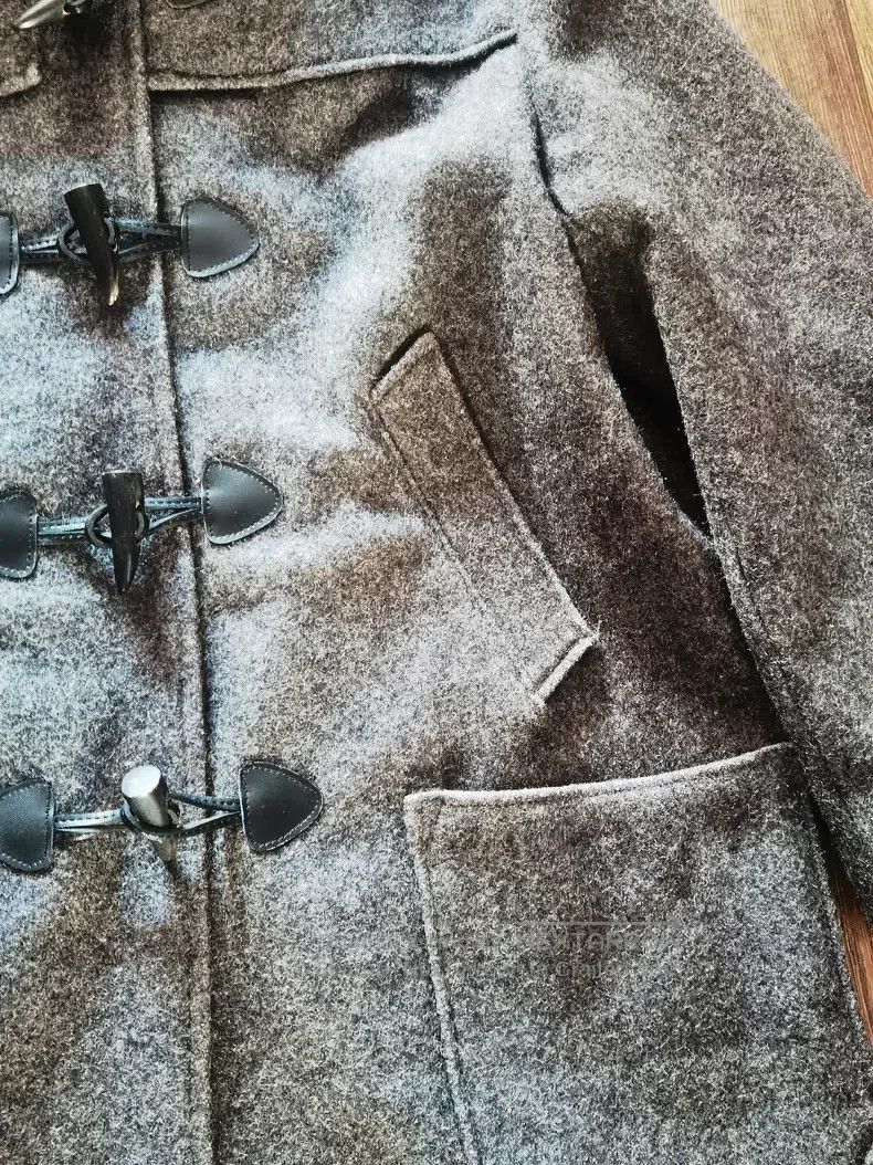 Schott Schott Vintage woolen hooded coat Size L / US 10 / IT 46 - 4 Thumbnail
