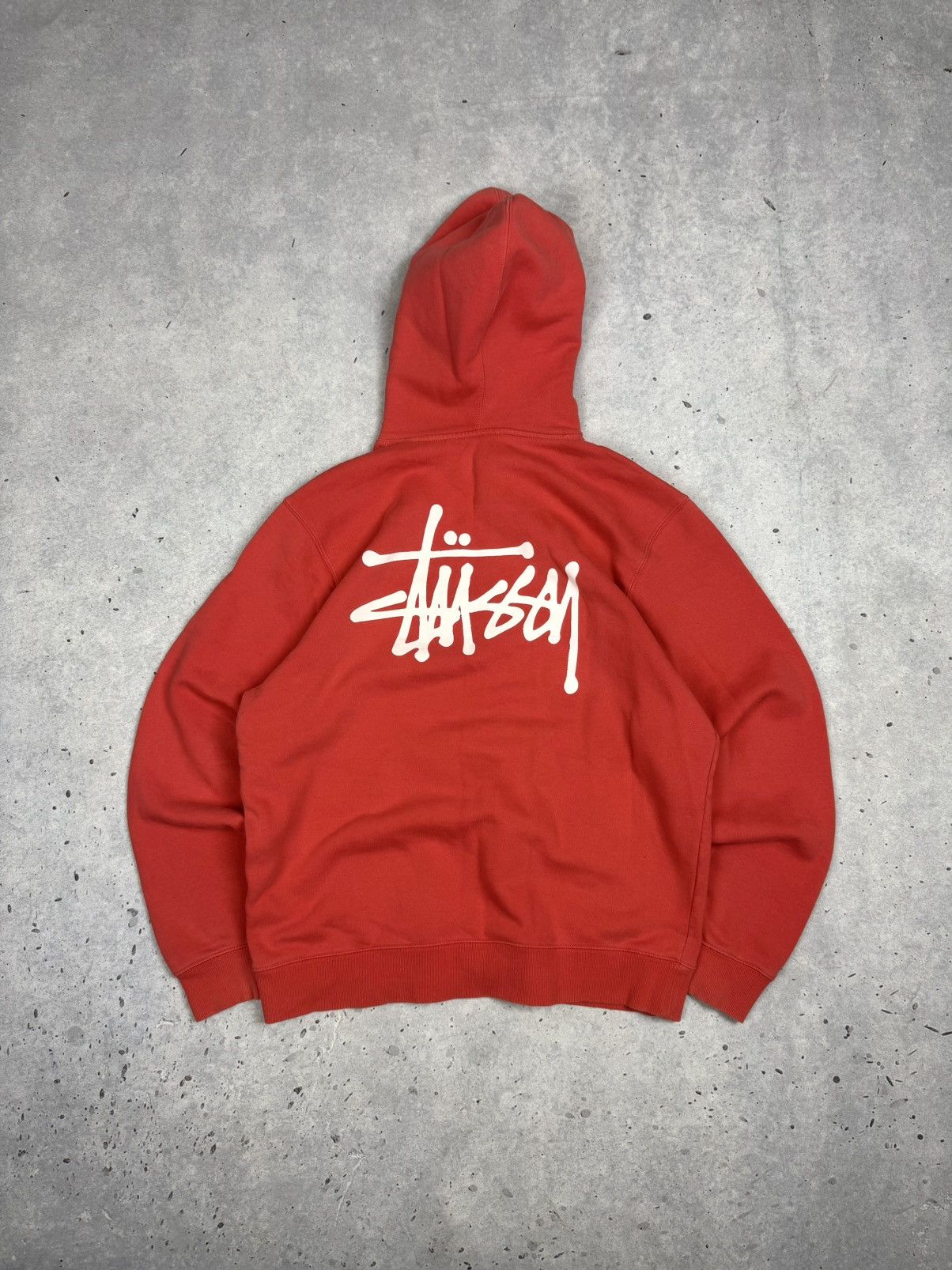 Stussy Vintage Stussy Big Logo Oversized Hoodie Size US L / EU 52-54 / 3 - 1 Thumbnail
