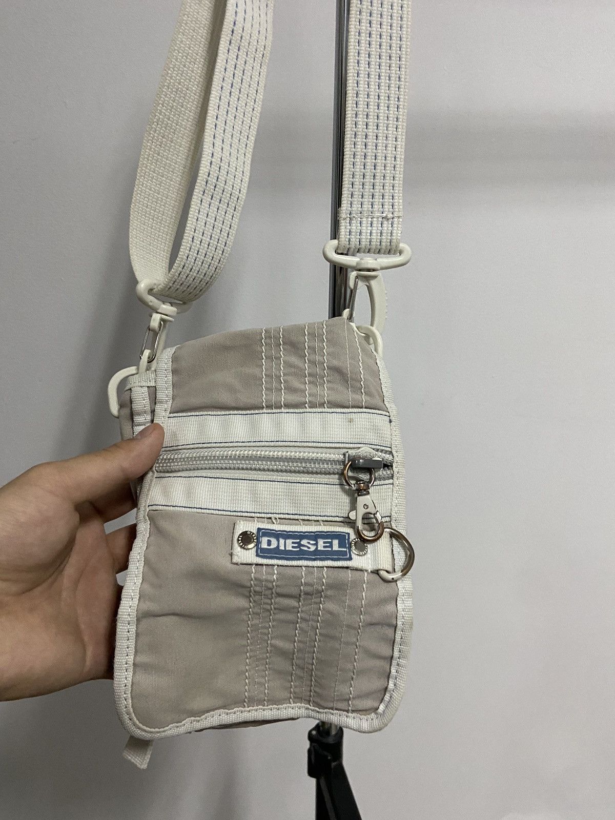 Diesel × Vintage Diesel Vintage Shoulder Bag Messenger Y2K Style Small Logo Size ONE SIZE - 2 Thumbnail
