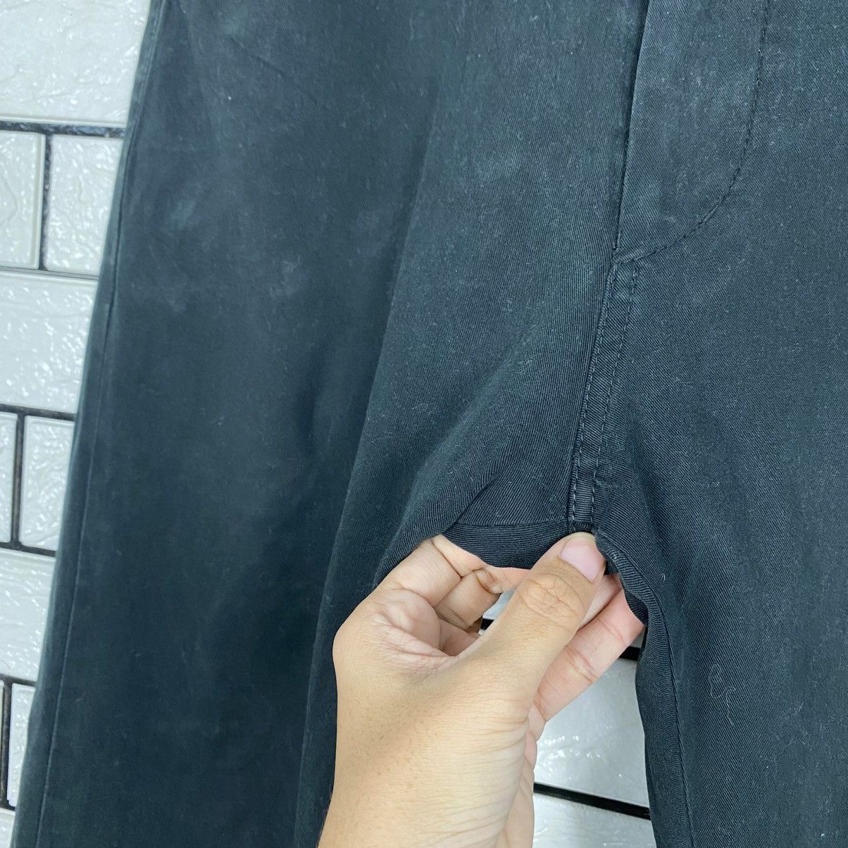 Katharine Hamnett London 📌Vintage Biker Pants Katharine Hamnett London Bondage Size US 31 - 14 Thumbnail