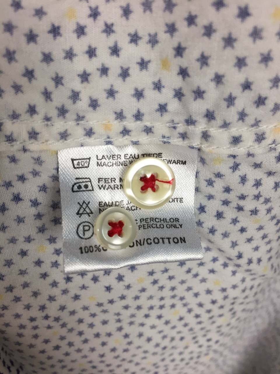 Japanese Brand The Sharkey's Gallery Japan Star Patterned Button-Down Shirt Size US M / EU 48-50 / 2 - 9 Thumbnail