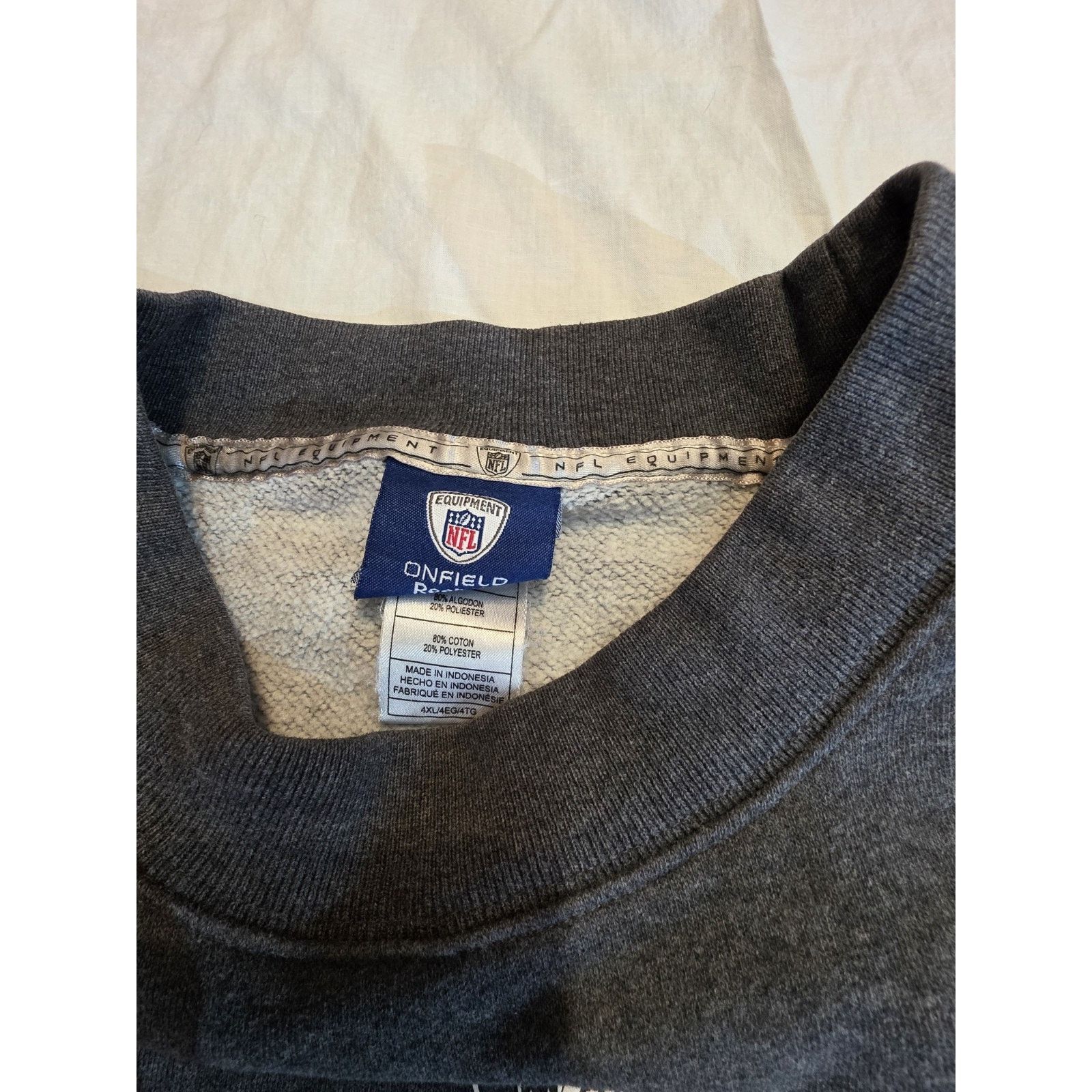 Reebok Pittsburgh Steelers NFL Reebok Equipment Grey Men's Size 4XL Size US XXL / EU 58 / 5 - 5 Thumbnail
