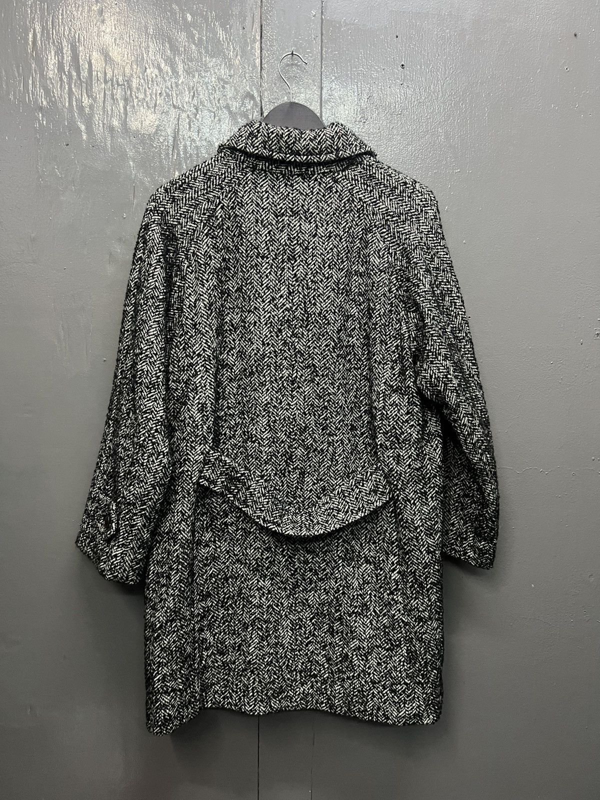 Japanese Brand Coen Herringbone Twill Coat Jacket Size US L / EU 52-54 / 3 - 4 Thumbnail