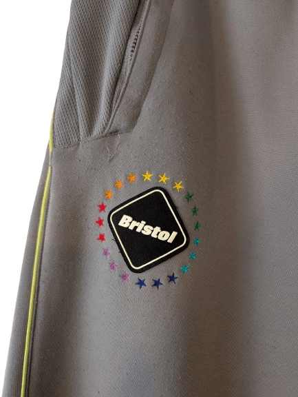 F.C.R.B × Nike F.C.R.B NIKE NEON PIPPING GRAY TRACK PANTS SIZE MEDIUM Size US 30 / EU 46 - 9 Thumbnail