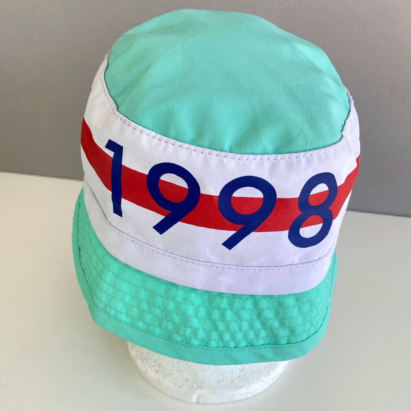 Diamond Supply Co. Diamond Supply Co DLYC Life Yacht Club Bucket Hat Mint Blue Nautical 1998 Multicolor Unisex Adults M Size Size ONE SIZE - 3 Thumbnail