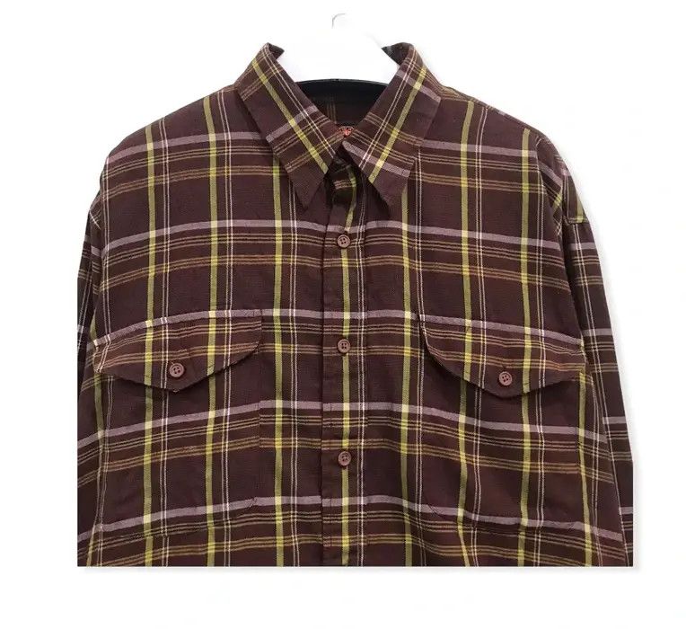 Flannel Vintage Plaid Tartan Flannel Shirt Size US L / EU 52-54 / 3 - 2 Thumbnail