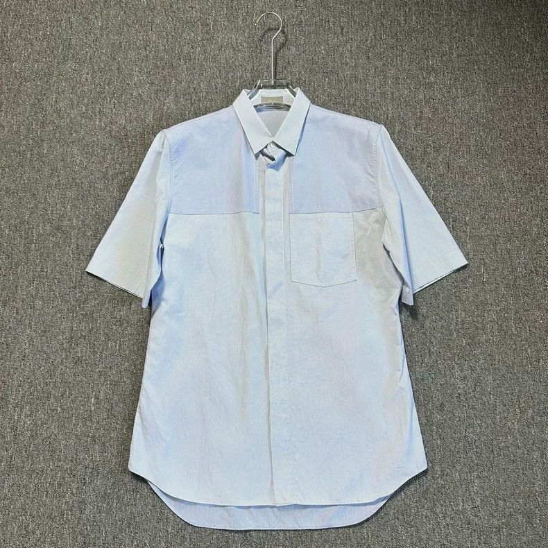 Dior Striped stitching shirt