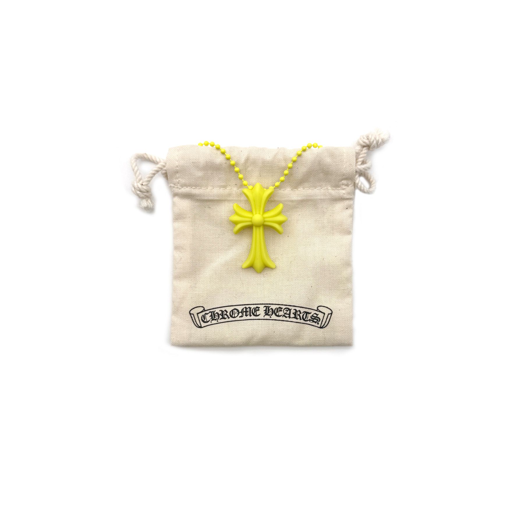 Chrome Hearts Chrome Hearts Resin Cross Pendant Ball Chain Necklace Size ONE SIZE - 4 Thumbnail