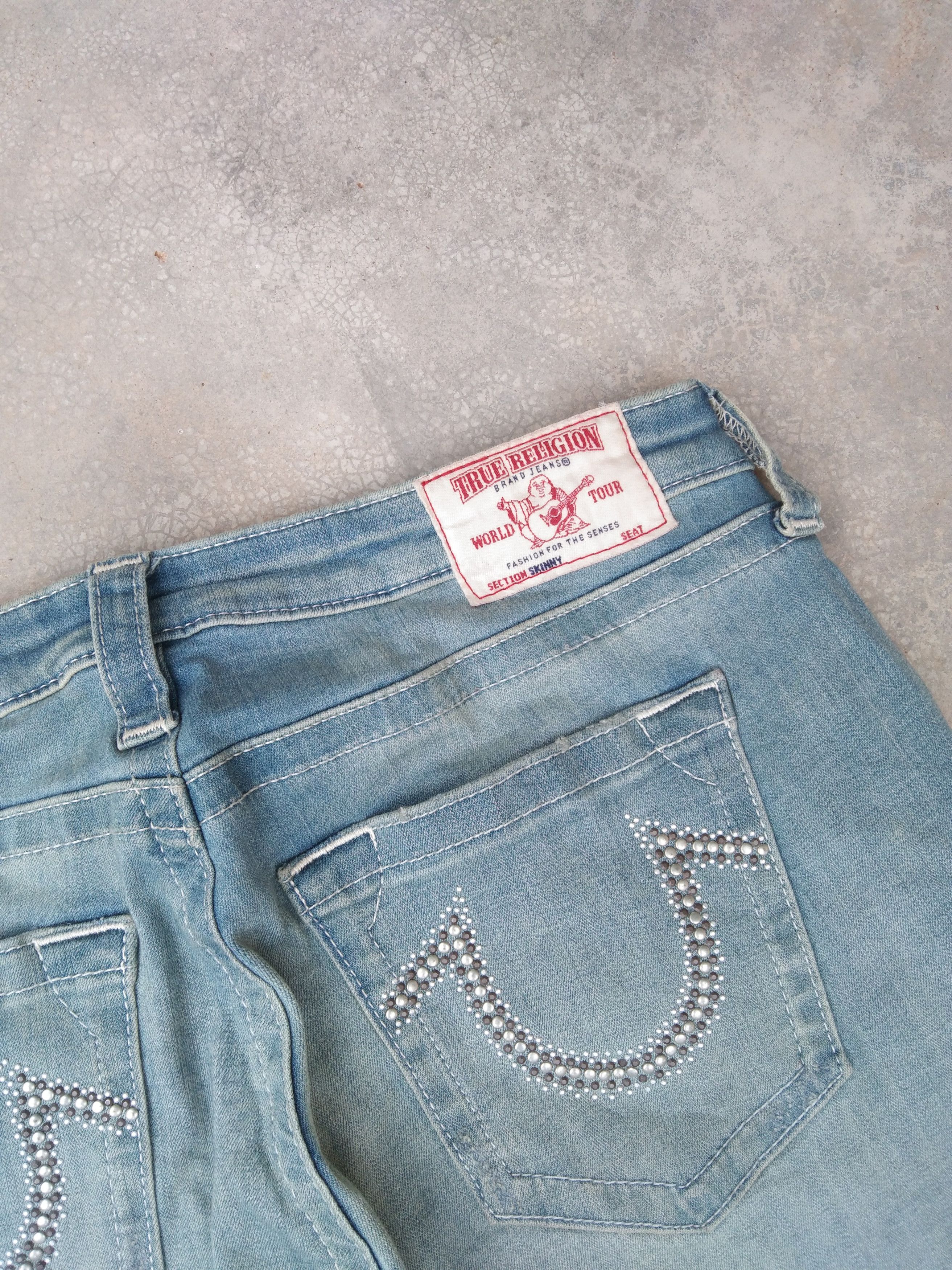 Japanese Brand × Jean × True Religion True Religion Jeans Skinny Leg 32x30 Size US 32 / EU 48 - 3 Thumbnail