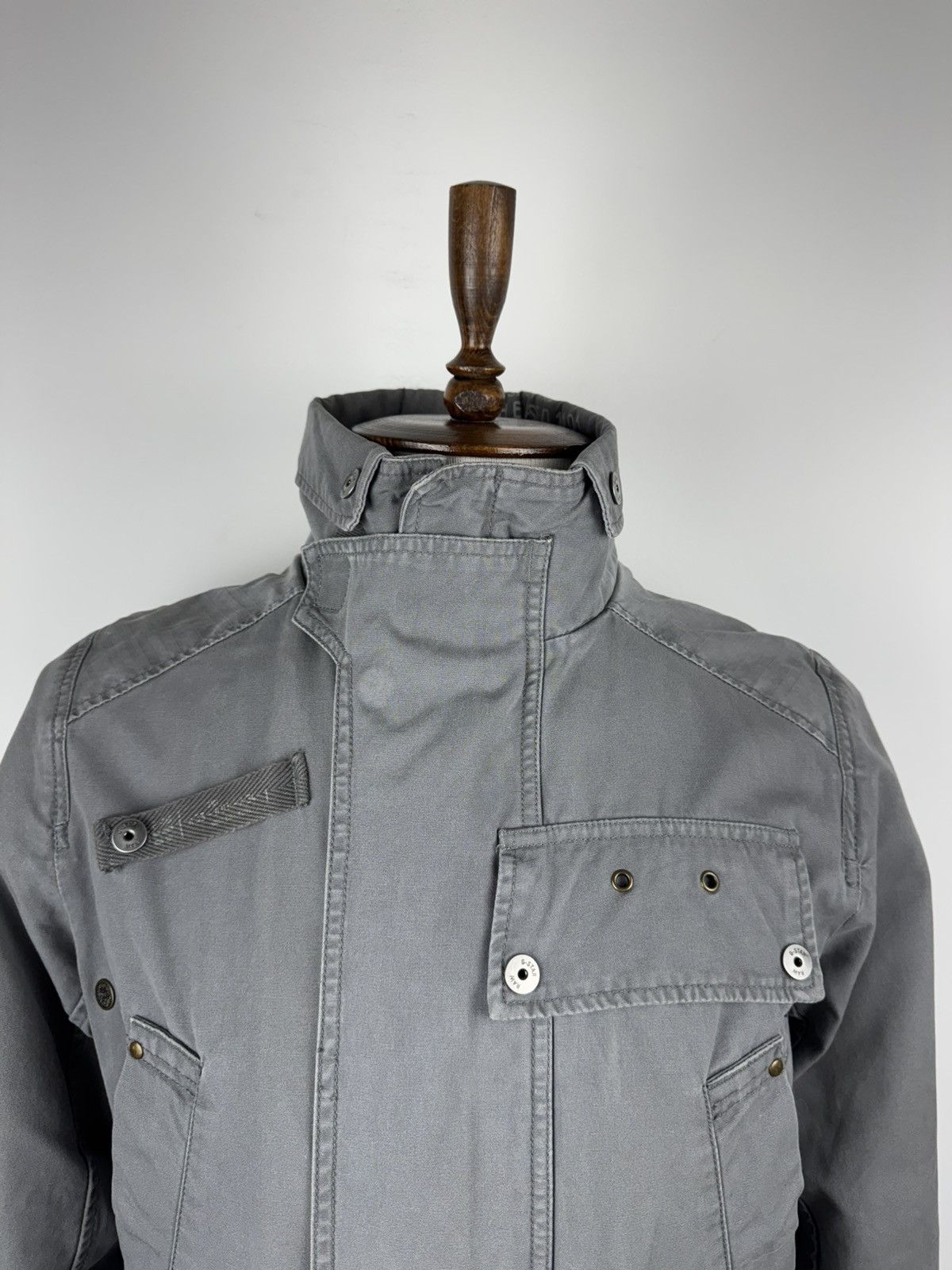 Japanese Brand Men’s Vintage G-Star Raw Mash Military Jacket size M Size US M / EU 48-50 / 2 - 2 Thumbnail