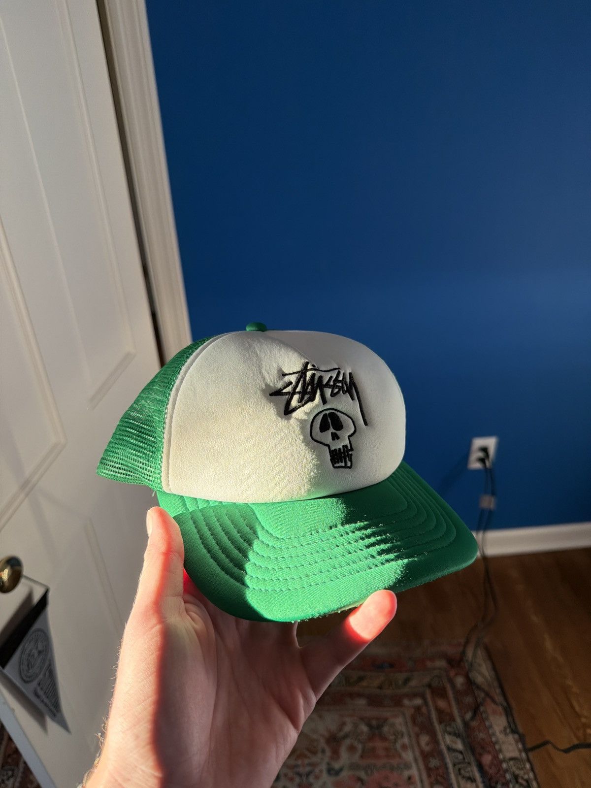 Stussy Stussy Skull trucker Size ONE SIZE - 1 Thumbnail