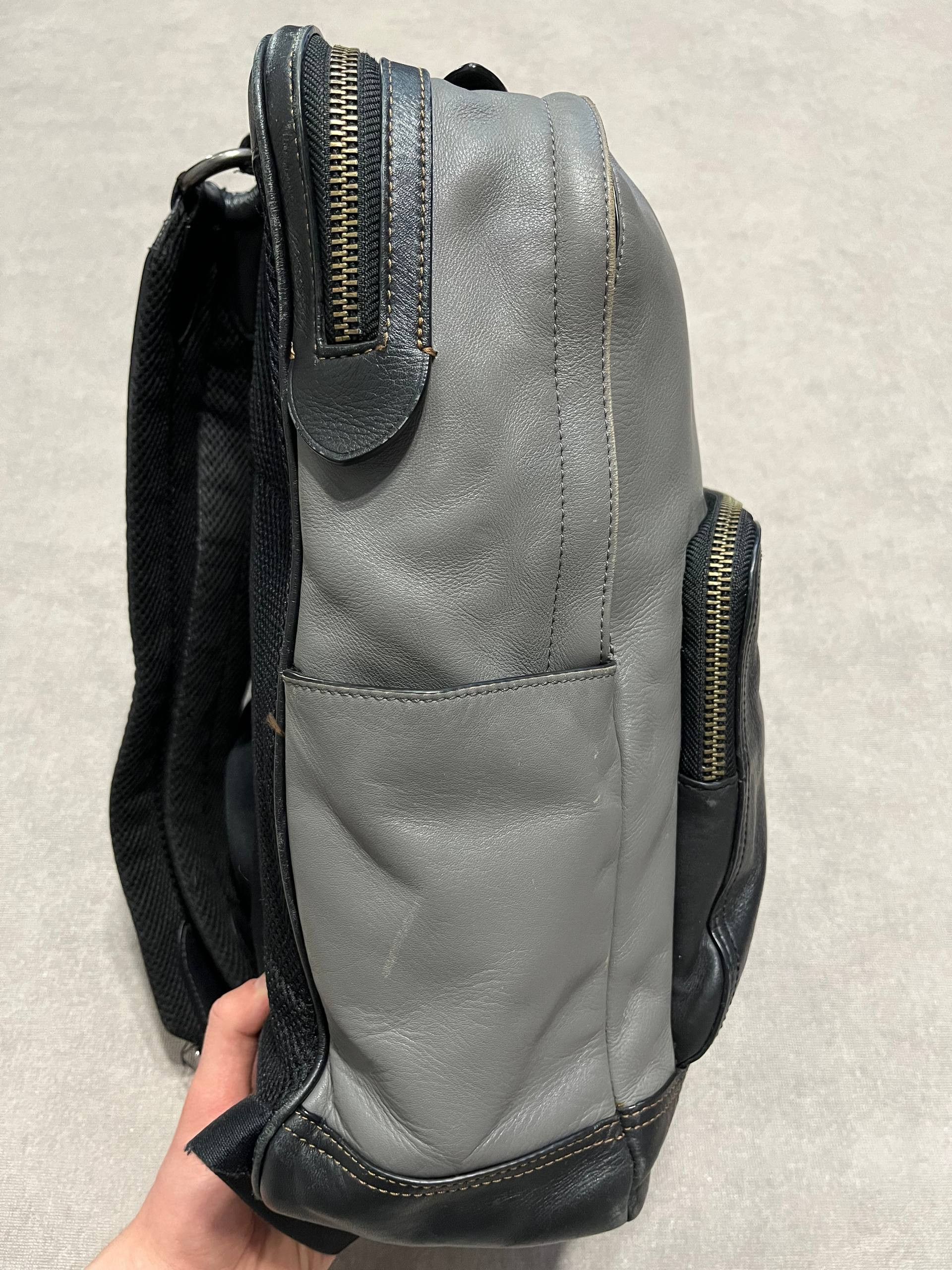 Coach Rare Coach Leather Back Pack Bag Mens Black Vintage Luxury Size ONE SIZE - 8 Thumbnail