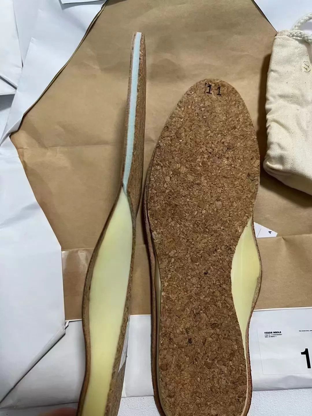 Visvim visvim veggie insole new 8-12 cushioned moisture-wicking Size ONE SIZE - 3 Thumbnail