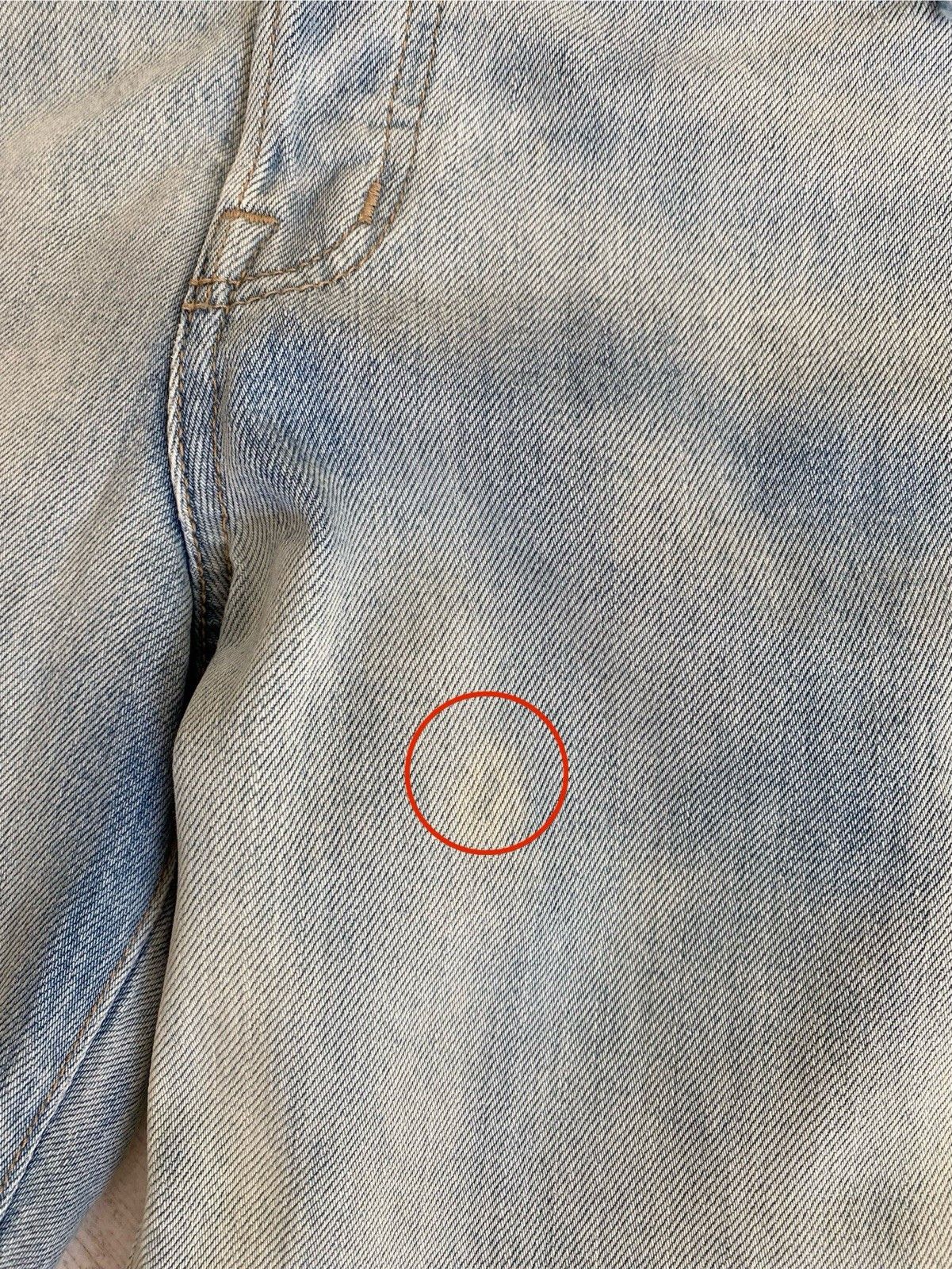 Helmut Lang Helmut Lang Womens Washed Denim Jeans Pants Size 26" / US 2 / IT 38 - 10 Thumbnail