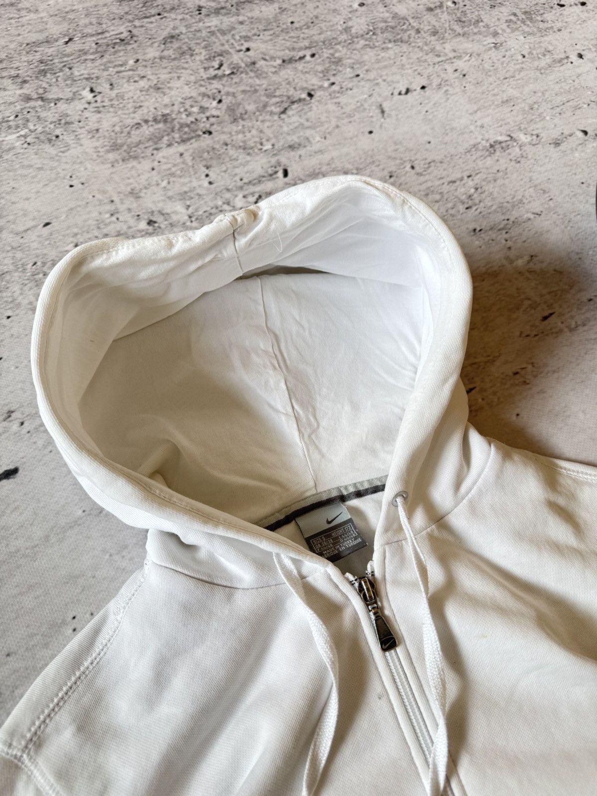 Nike × Vintage NIKE VINTAGE 00s y2k OVERSIZE BAGGY ZIP HOODIE CENTER LOGO Size US S / EU 44-46 / 1 - 5 Thumbnail