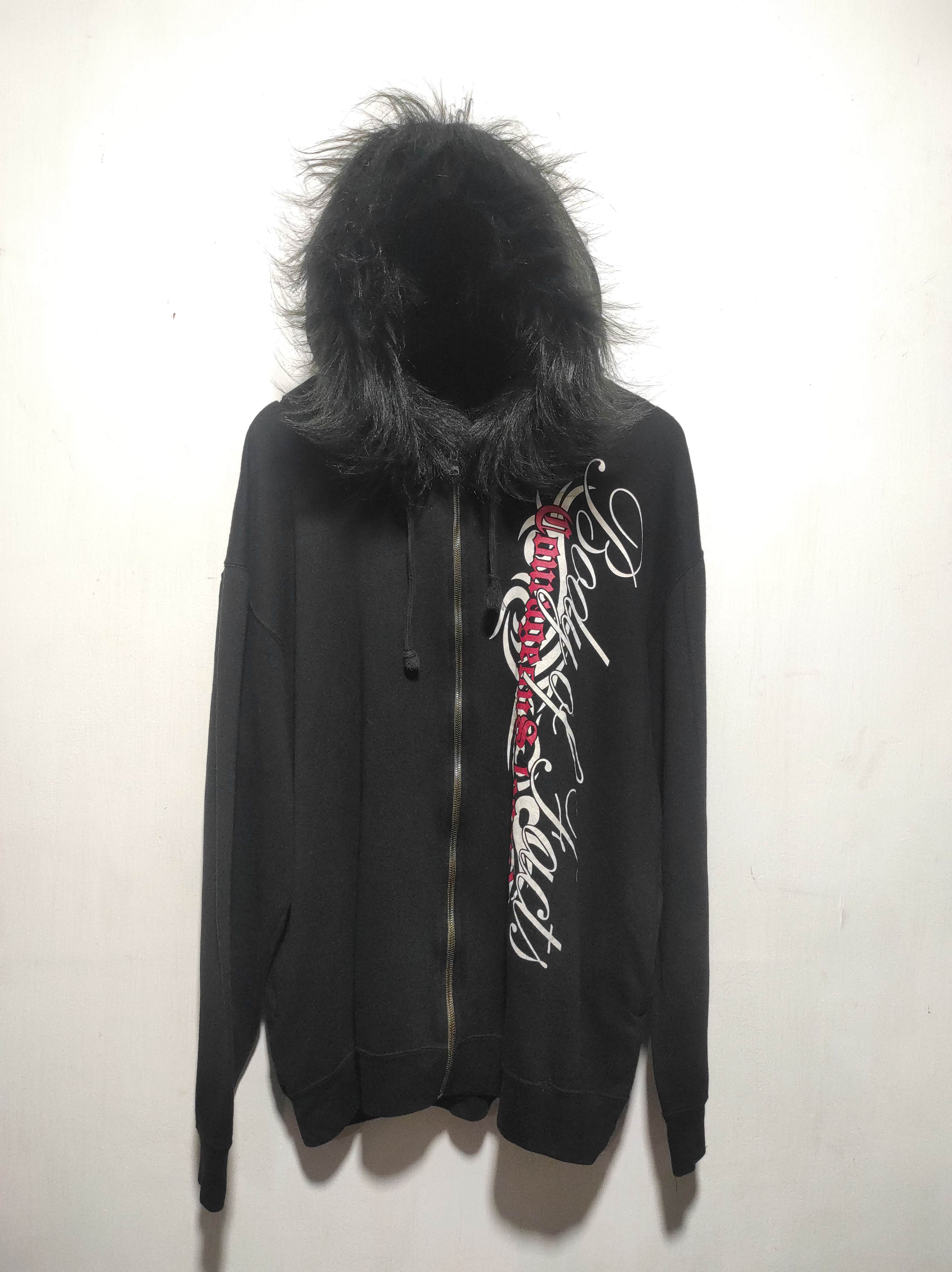 Affliction Clash A Head Poem Zip Fur Hoodie IfSixWasNine LGB style Size US XL / EU 56 / 4 - 3 Thumbnail
