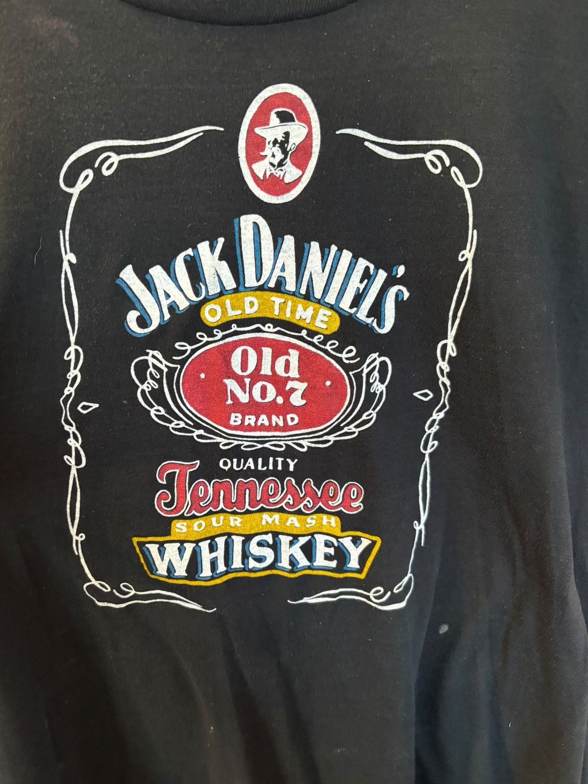 Vintage Vintage 80’s Screen Stars Jack Daniel’s T-Shirt Size US L / EU 52-54 / 3 - 2 Thumbnail